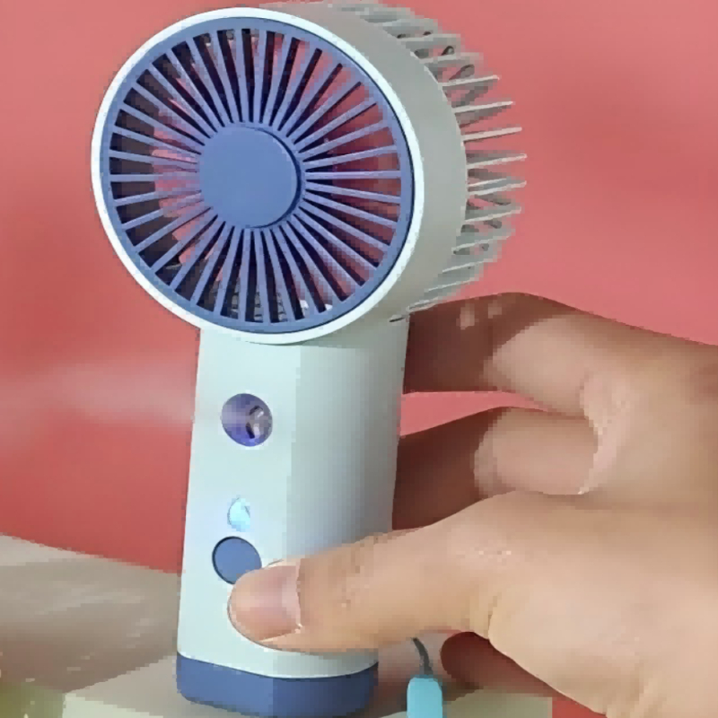 Compact USB Mini Air Cooler & Humidifier