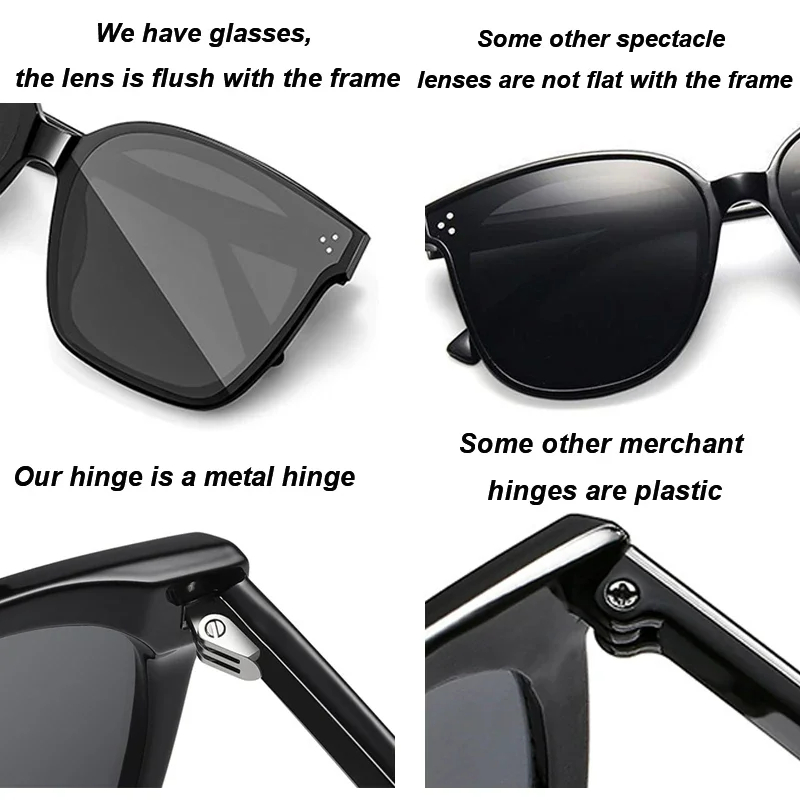 Simple Design Decorative Sunglass Car Driving Eyewear Shade Sunglasses